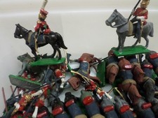 25 chevaux et cavaliers napoléon waterlo lanciers garde imperiale  Prince August