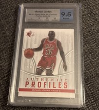 2008-09 UD SP Authentic Profiles #AP10 ? ?? Michael Jordan HoF Chicago Bulls