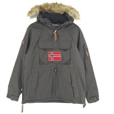 Geographical Norway Veste Parka Hommes Hiver Anorak Pull Manteau Xn2 Taille XL