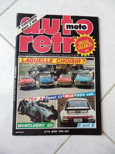 Magazine auto rétro - magazine,