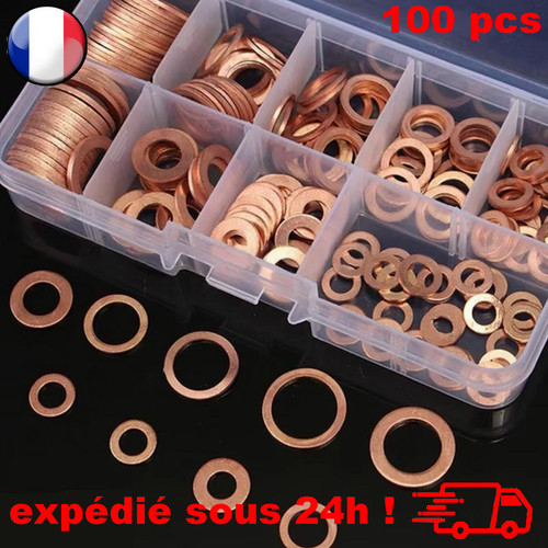 Rondelles cuivre joints - rondelles,