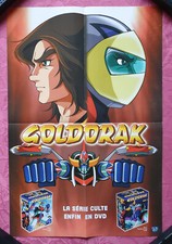 Goldorak - PLV Affiche Promotionnelle B Officiel DVD Box Declic 60x40Cm - Rare