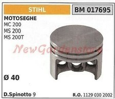 Piston STIHL Tronçonneuse MC200 MS200 MS200T 017695