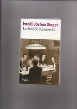 La Famille Karnovski - Israel Joshua Singer - Editions FOLIO n° 6017 -c16