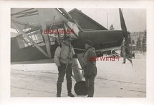 Lieutenant-colonel avec avion