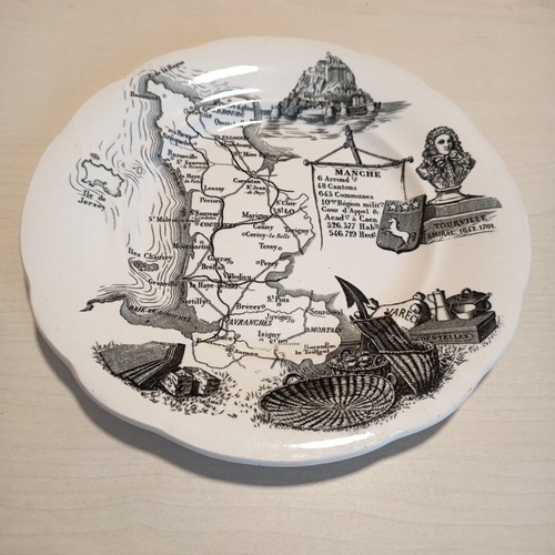 Assiette creil montereau - assiette,