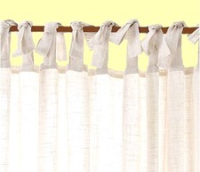 Rideaux nouettes blanc - à,