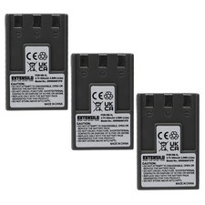 3 Batteries pour Canon