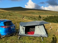 TENTE pliable sur boule d'attelage THULE OUTSET 2 à 3 personnes