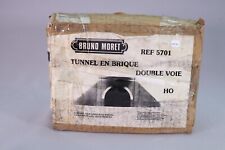 LG1107 BRUNO MORET 5701 Ho 1:87 Train Maquette platre Tunnel brique double voie