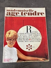 MADEMOISELLE AGE TENDRE N°12 10/1965 pub Sheila les Beatles Adamo I20