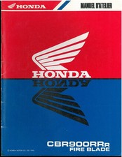 Revue d'Atelier complémentaire HONDA CBR 900 RR 1994 Manuel Technique Français