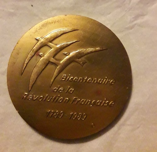 Médaille uniface bicentenaire - mÉdaille,