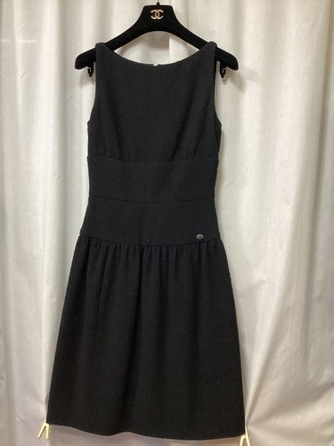 Robe chanel taille noire - robe,