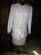 ensemble jupe/veste rose poudré T38/40