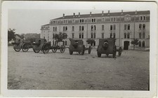 PHOTO ANCIENNE - VINTAGE SNAPSHOT - MILITAIRE CANON ARME CASERNE - MILITARY