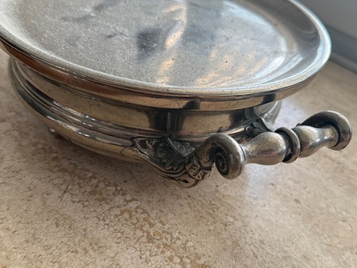Chauffe plats ancien métal - ancien,