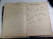 Cahier d'écolier manuscrit