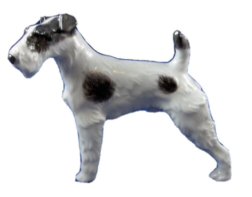 Augarten porcelaine dog - augarten,