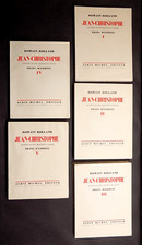 Jean-Christophe Romain Rolland ill. Frans Masereel 5 t. 1925  Numéroté