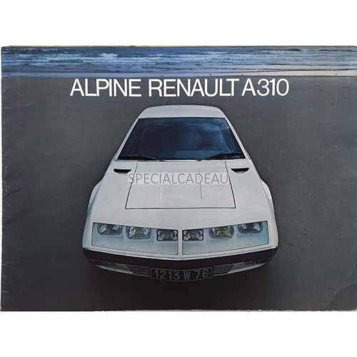 Brochure alpine renault - alpine,