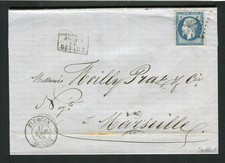 Rare lettre de Tlemcen (