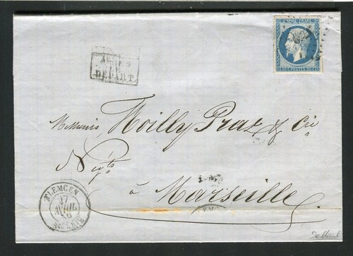 Rare lettre tlemcen - lettre,