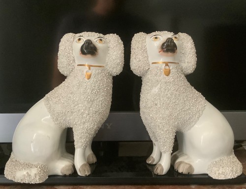 Stafforshire paire chiens - de,