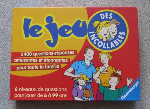 Jeu des incollables - jeu,