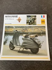 CARTE FICHE MOTO collection