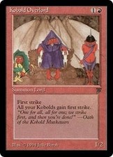 Magic MTG - Kobold Overlord -