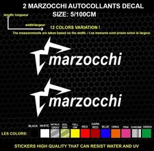 2 MARZOCCHI LOGO autocollant