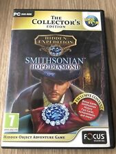 JEU SMITHSONIAN HOPE DIAMOND COLLECTOR’S EDITION PC DVD ROM RARE