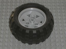 LEGO Wheel 43.2mm x 26mm Technic Tire 68.7 x 34 R - 41896c03 /Set 8048 8262 8049
