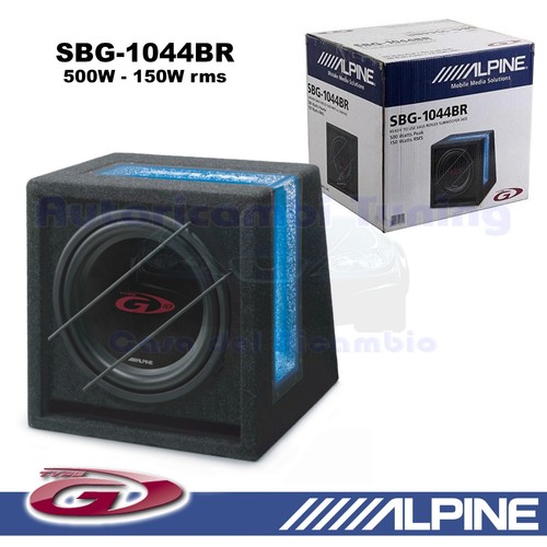 Alpine sbg 1044br subwoofer - sbg-1044br,