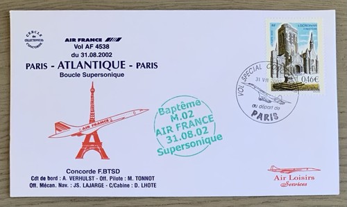 Concorde btsd vol - concorde, spécial