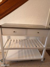 Console / desserte blanche à