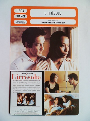 Carte fiche cinema 1994 - carte,