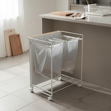 Poubelle de Tri à Roulettes