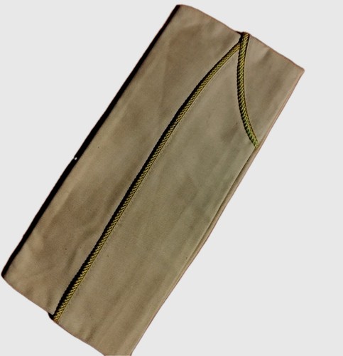 Calot beige passepoil - us,