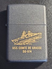 INTROUVABLE ZIPPO USS COMTE DE