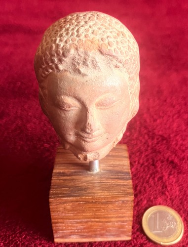 Tete bouddha terre cuite - bouddha/,