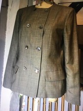 Veste Cyrillus laine grise .t  42 .(T/D/V)