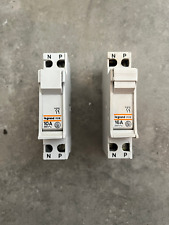 lot x2 porte-fusibles 01205 10A + 01220 16A LEGRAND