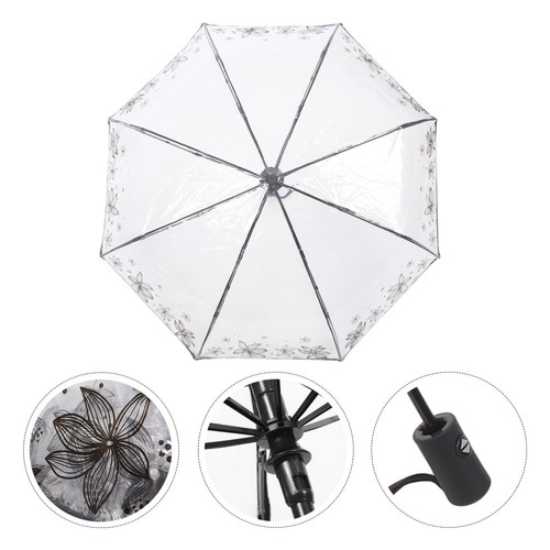 Parapluie transparent pliant