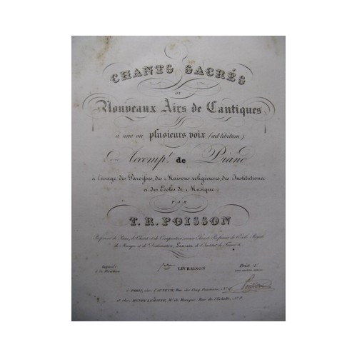 Poisson chants sacrés - poisson,