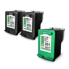 3X Toner Pour HP C5283 C4390, 350XL 351XL CMYK