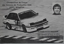 Carte publicitaire Opel