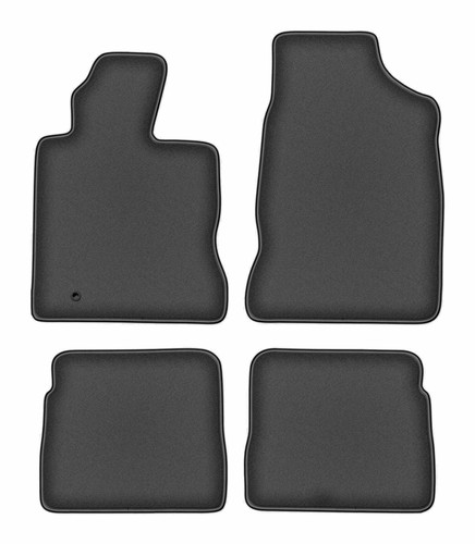 Jeu tapis velours graphite - tapis,