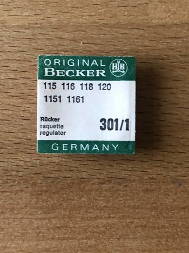 Becker regolatore rucher - becker,